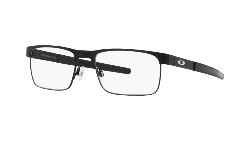 Oakley Metal Plate Ti eyeglasses (quarter view)