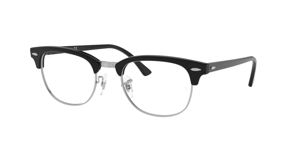 Ray-Ban RB5154 Clubmaster eyeglasses (quarter view)